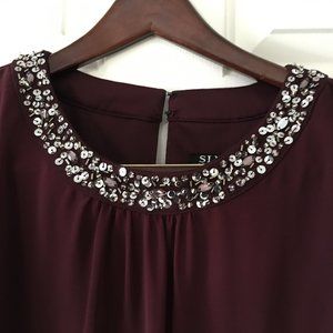 Trapeze Dress with bell sleeves